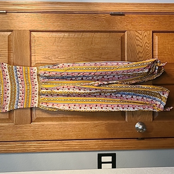 Strapless Jumpsuit, sz S,  Full Circle Trends - Picture 7 of 8